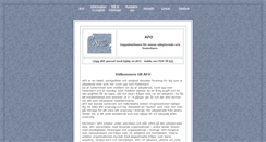 Desktop Screenshot of afo.se